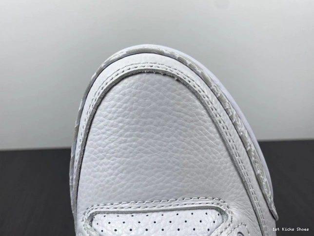 1st Kicks Shoes 3 Air 'Triple 429487-111 Jordan White' PS Retro 0820